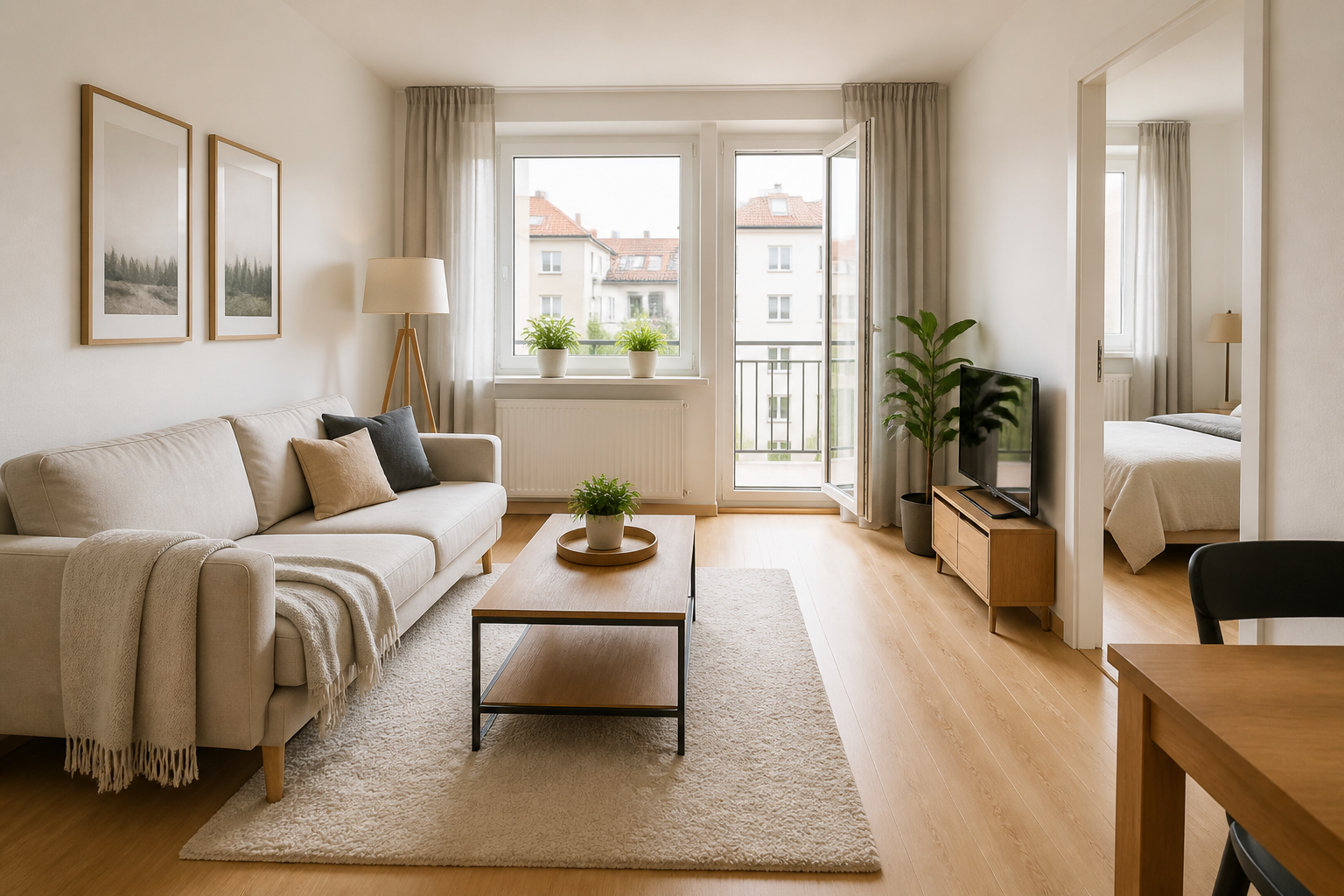 Helle 2-Zimmer Wohnung